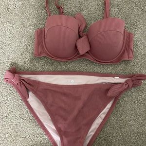 Dusty Pink Mauve Bikini